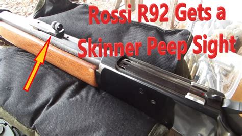 With the gun&x27;s 12 " sight radius, that bead looks like a brass hubcap. . Rossi r92 sights